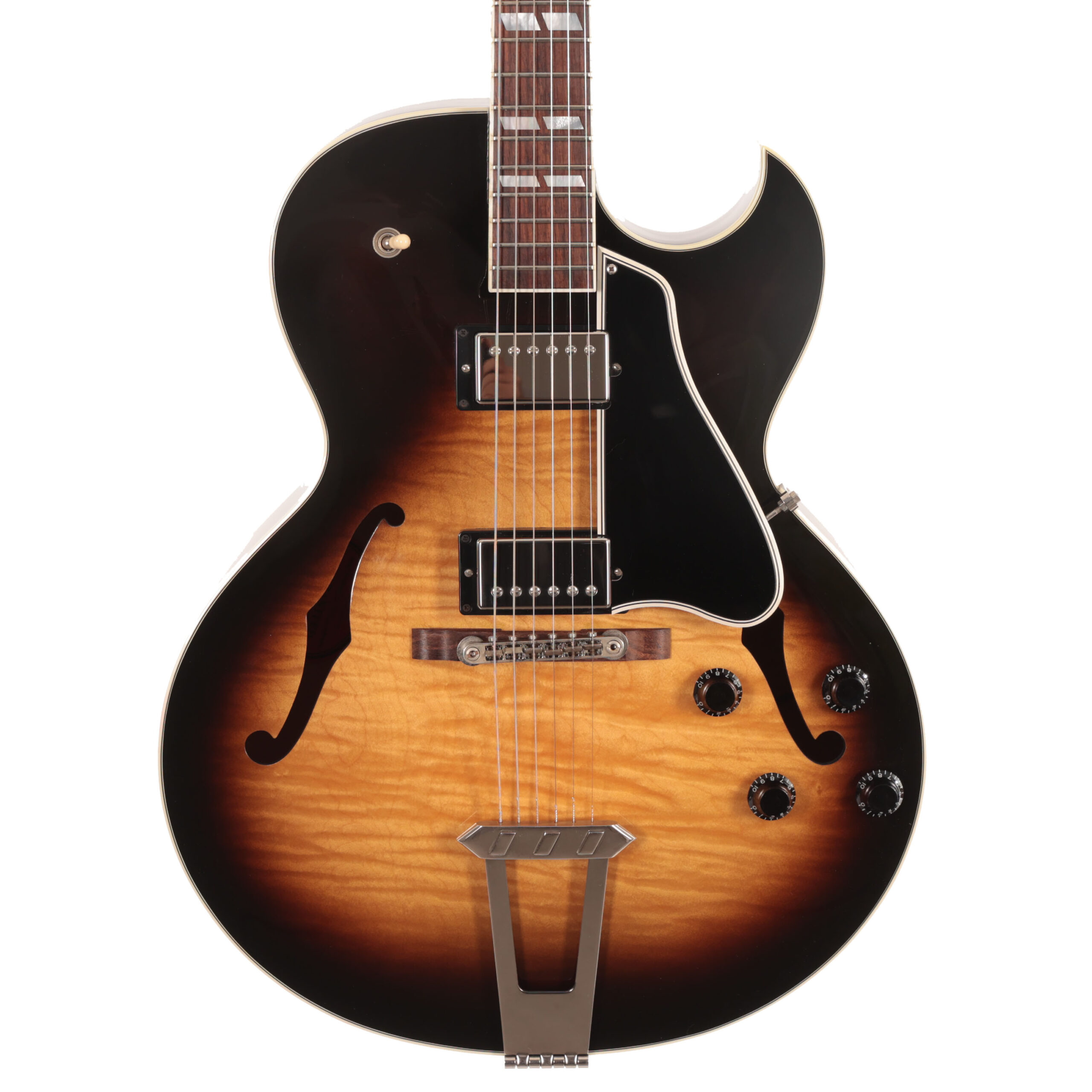 Second Hand Gibson ES-175 2009 Semi-Hollow Electric Guitar in Vintage Sunburst 900 in stock