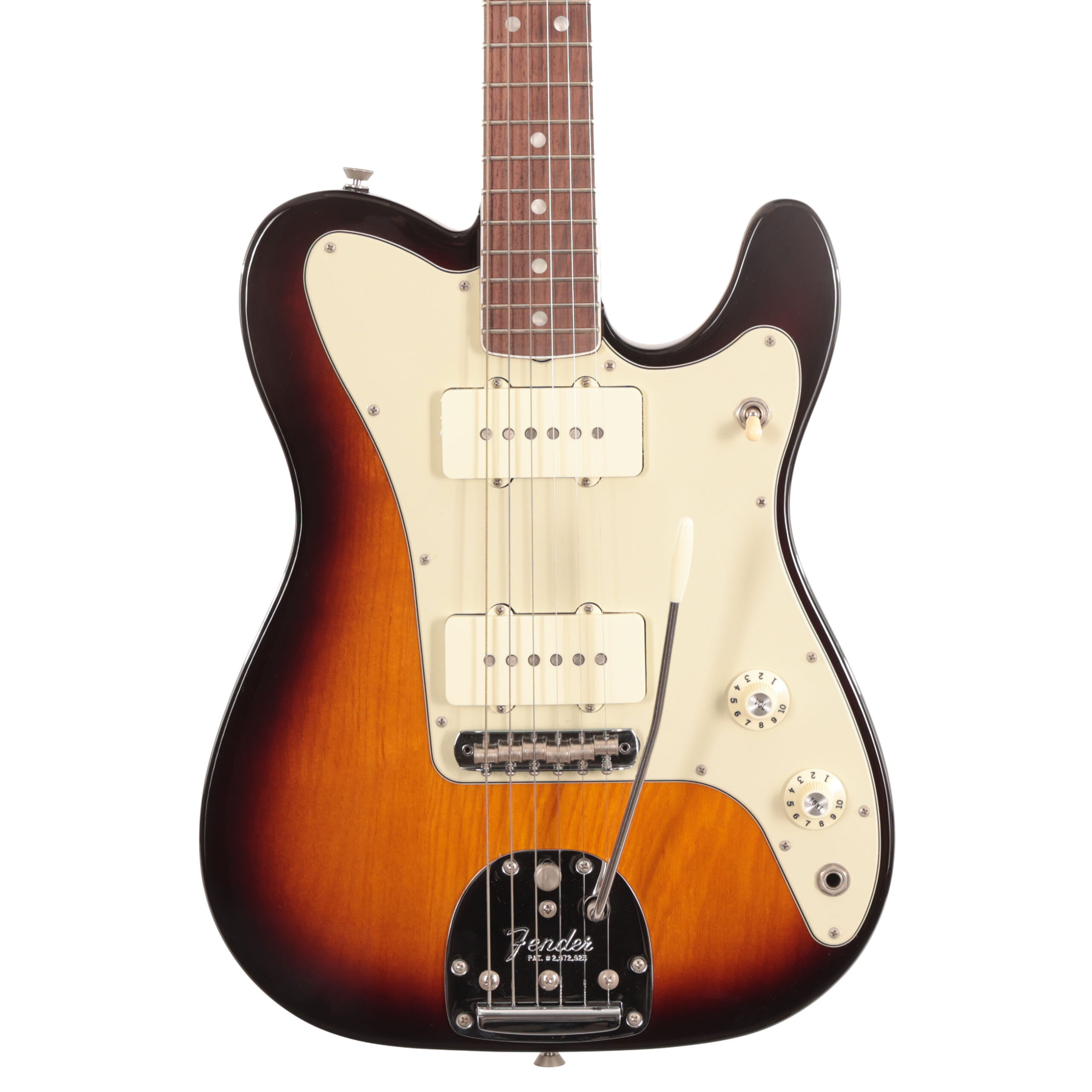 Second Hand Fender Parallel Universe Jazz Tele In Sunburst 941 in stock