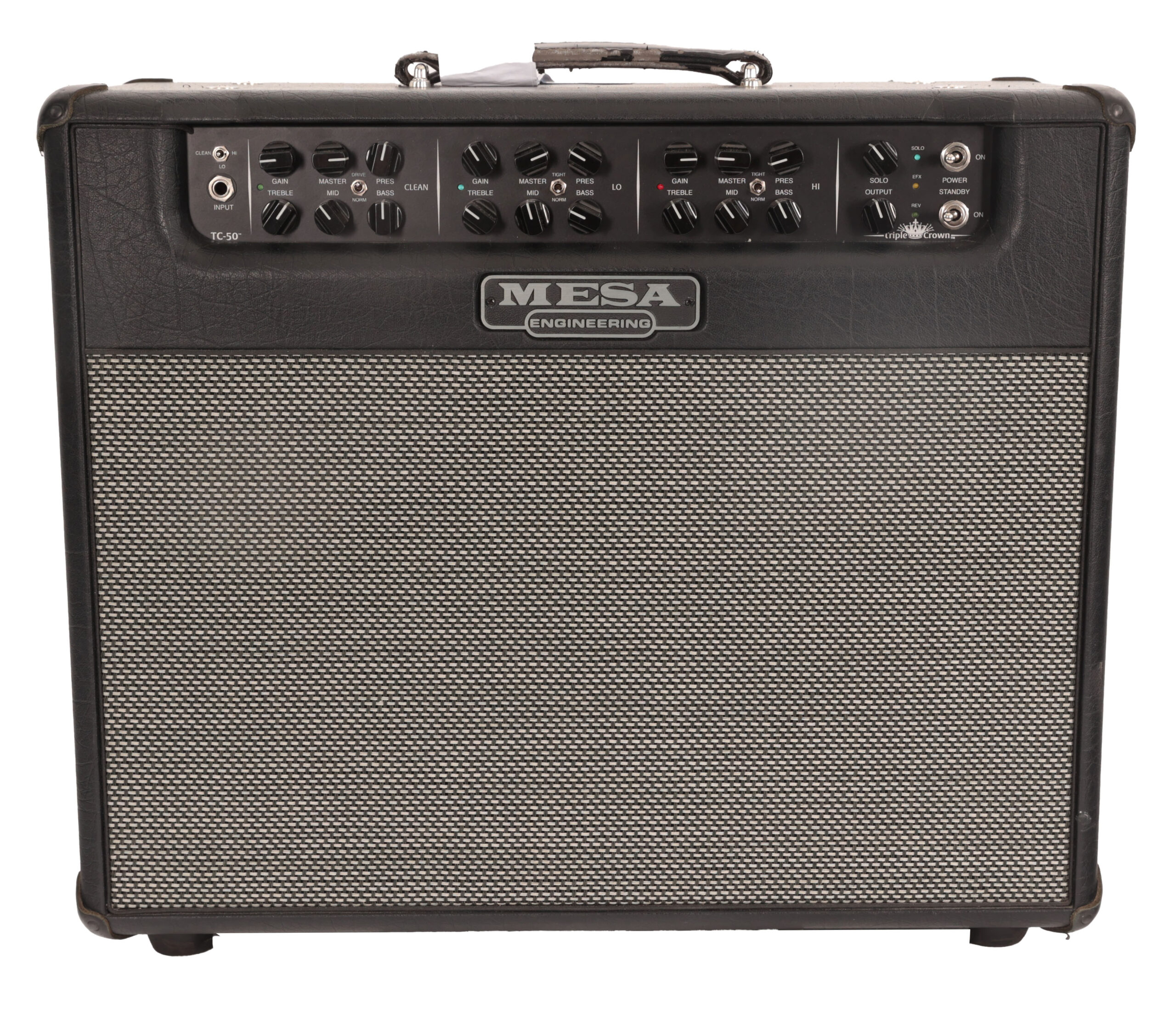 Second Hand Mesa Boogie Triple Crown TC-50-3-Channel 50 Watt 1x12 Guitar Combo 088 in stock - Image 1