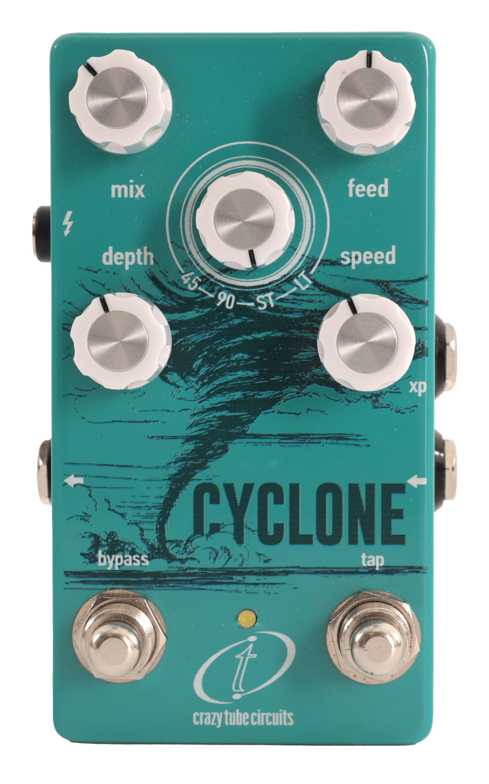 Second Hand Crazy Tube Circuits Cyclone Analog Multi Phase Pedal 295 in stock