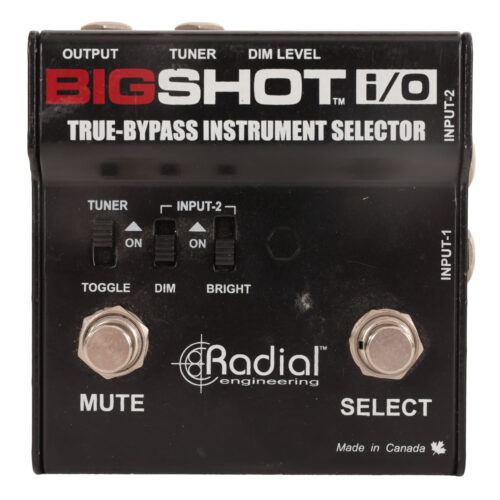Second Hand Radial Engineering BigShot I/O True Bypass Instrument Selector 451 in stock