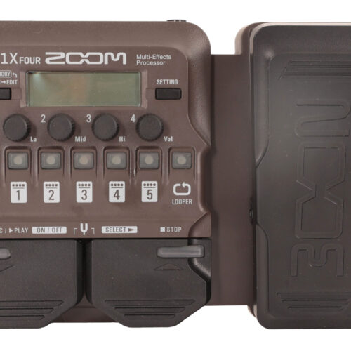 Second Hand Zoom A1X Four Acoustic FX Pedal 987 in stock