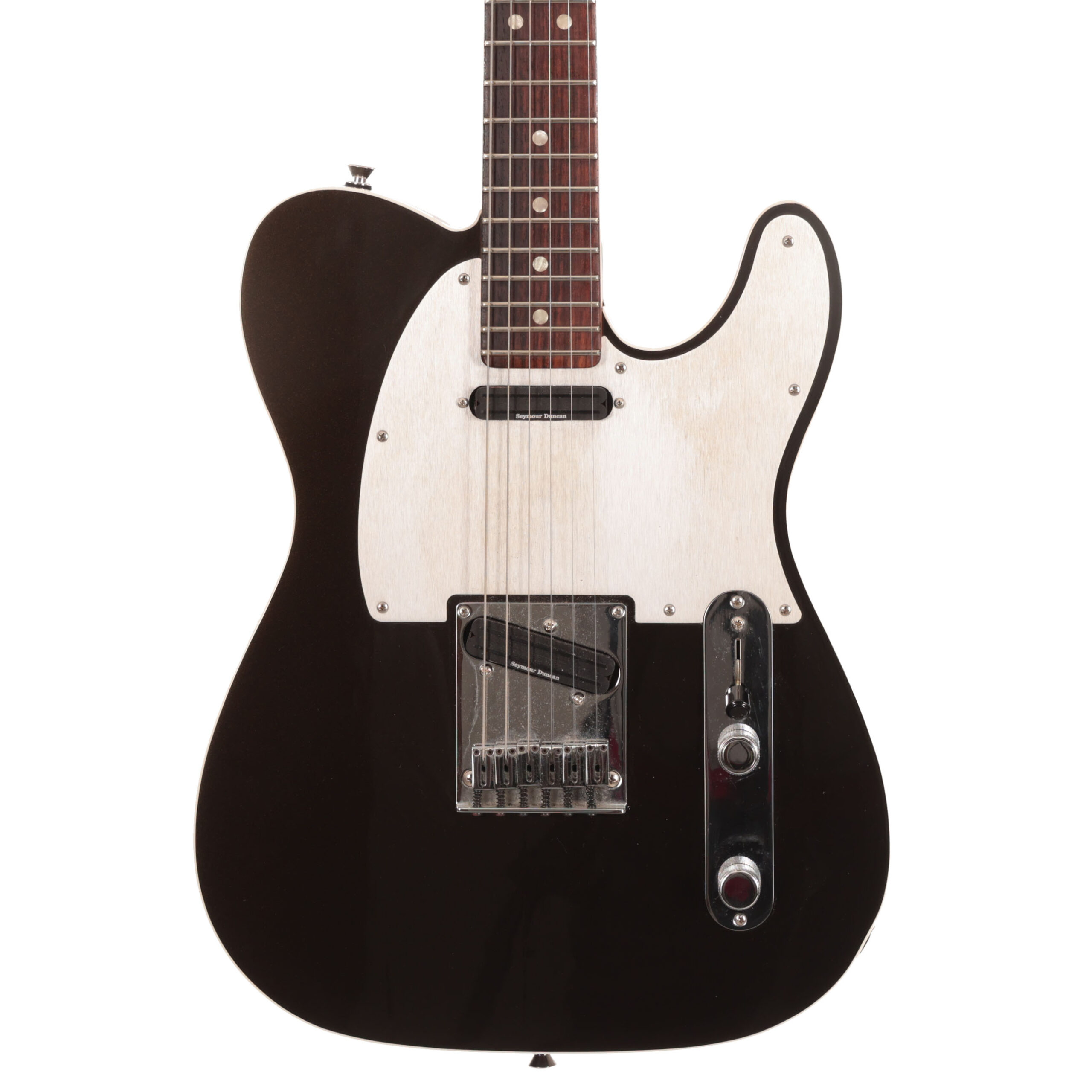 Second Hand Fender Ultra Tele in Texas Tea with Seymour Duncan Hot Rails 048 in stock