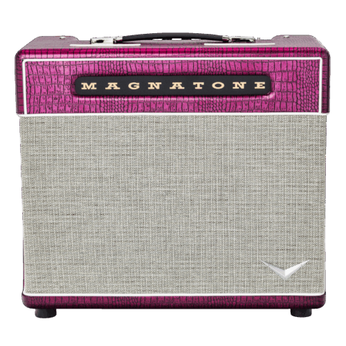 Magnatone Billy Gibbons Signature Super Fifteen 1 X 12 Combo in Chrome Grape in stock