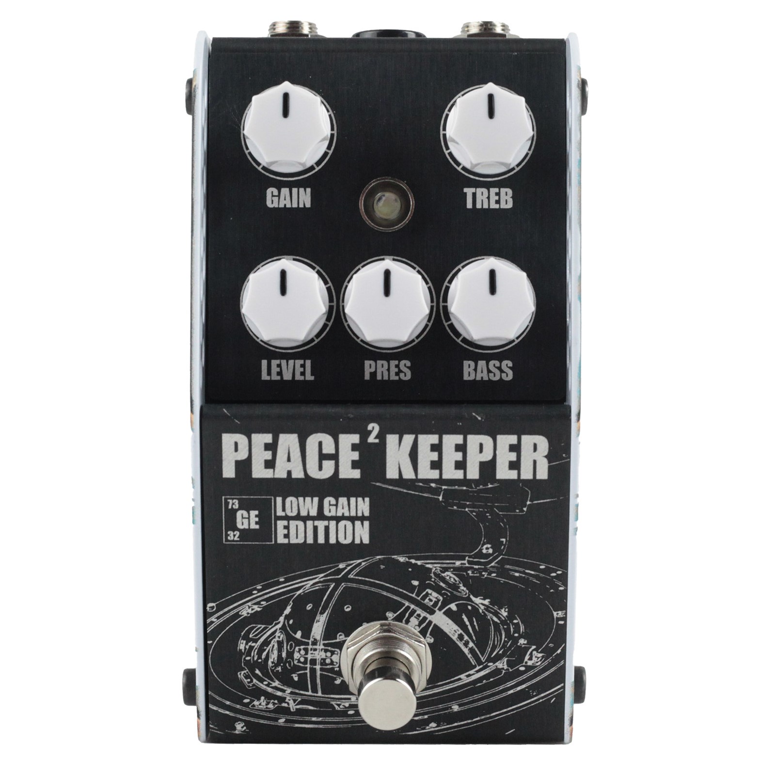 ThorpyFX Limited Edition Peacekeeper GE Low Gain Overdrive Pedal in stock