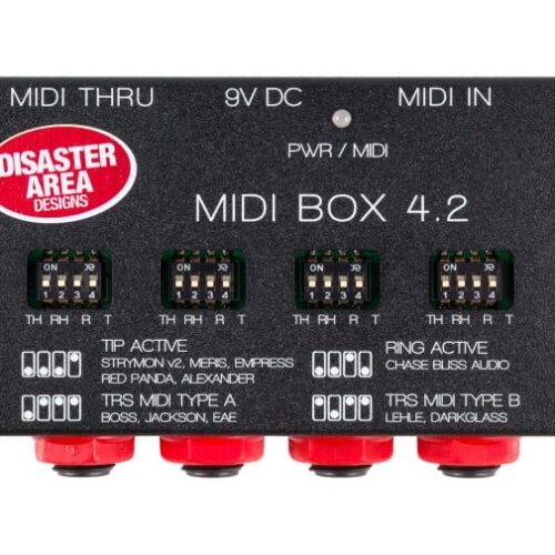Disaster Area MIDI Box 4 MIDI to 1/4" Converter preorder