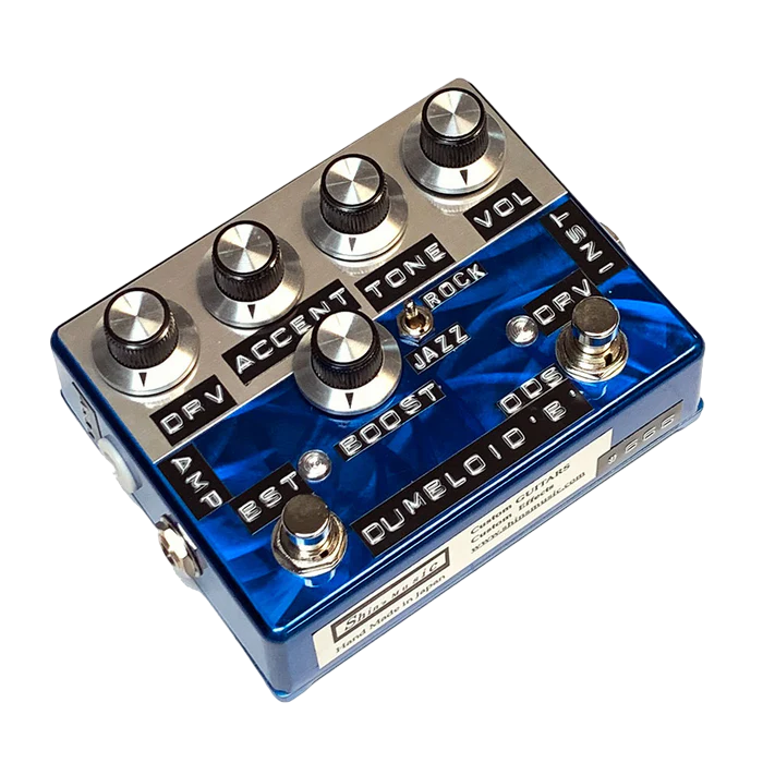 Shin's Dumbloid Boost Overdrive Special in Blue Scratched Finish preorder