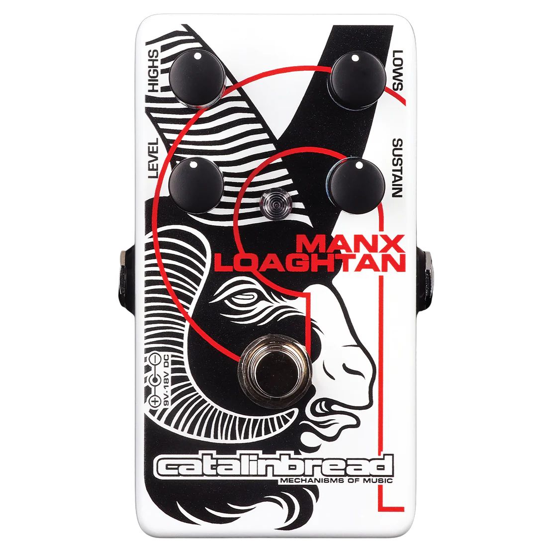 Catalinbread Manx Loaghtan Fuzz Reissue Pedal in stock