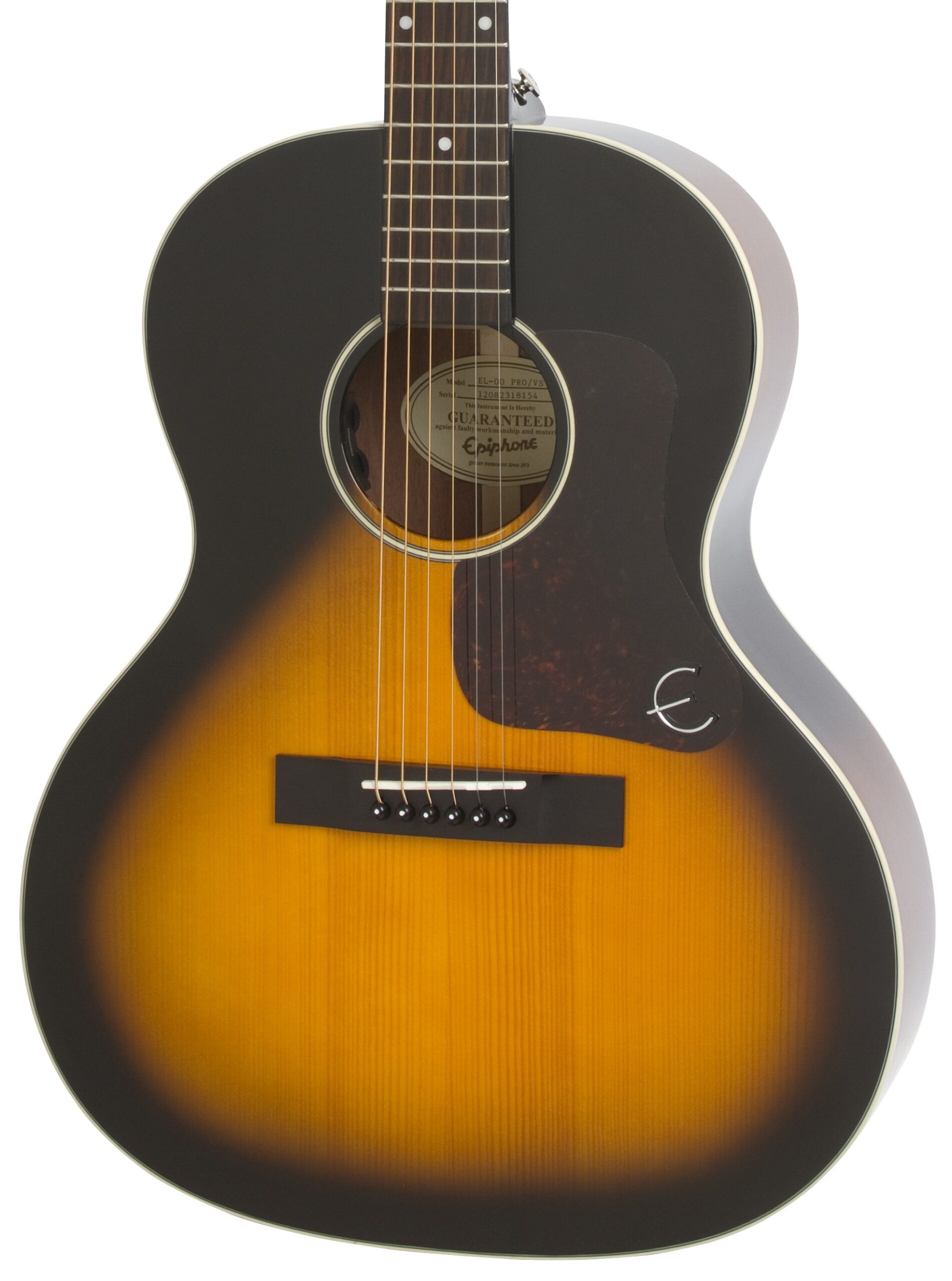 Epiphone L-00 Studio Electro-Acoustic Guitar in Vintage Sunburst in stock