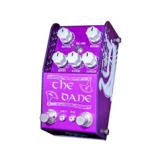 ThorpyFX The Dane mkII Limited Edition in Purple - 'Danish' Pete Honore Signature Dual Drive & Boost Pedal out of stock
